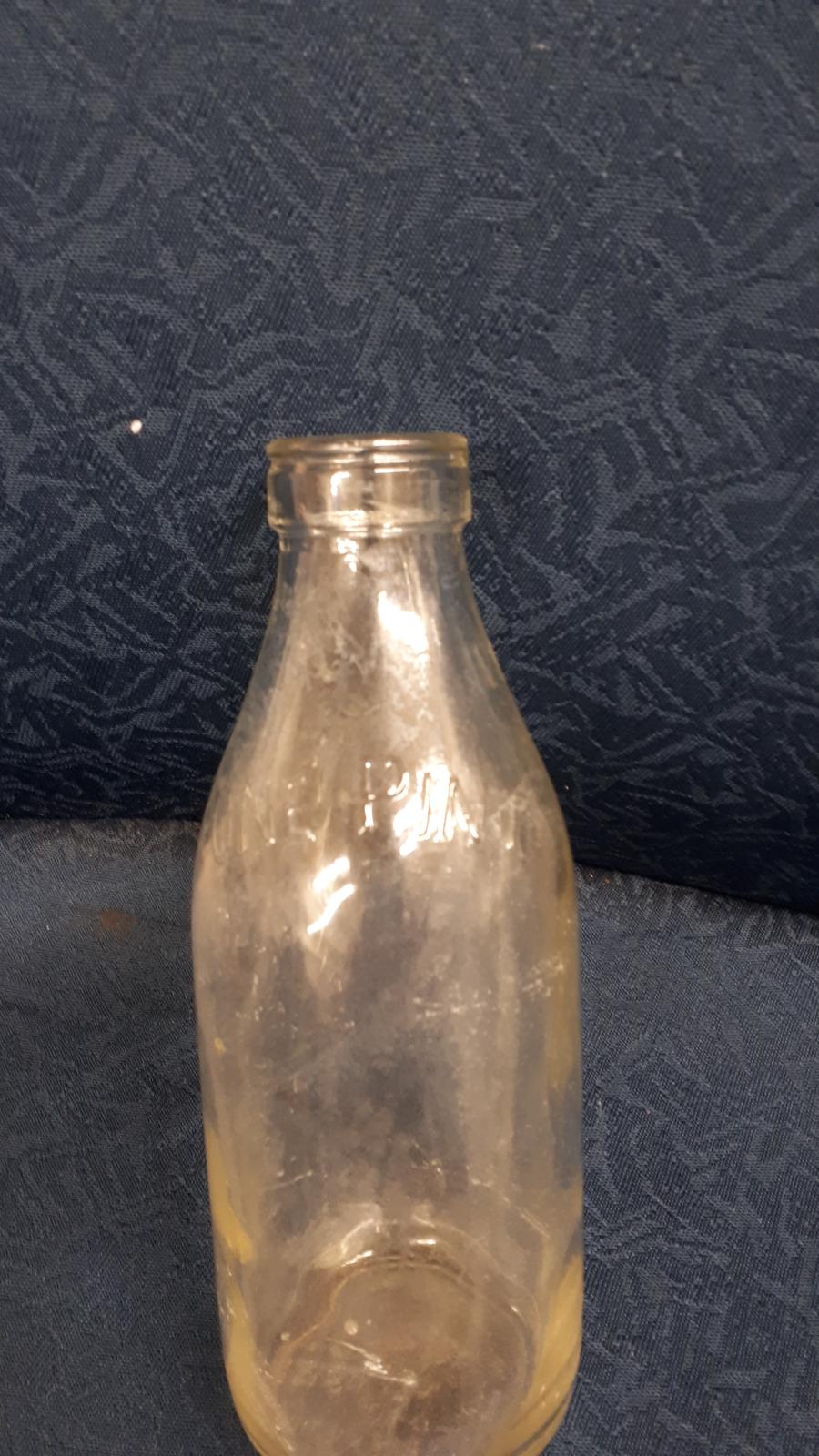 Sunnywest Milk Bottle reverse image