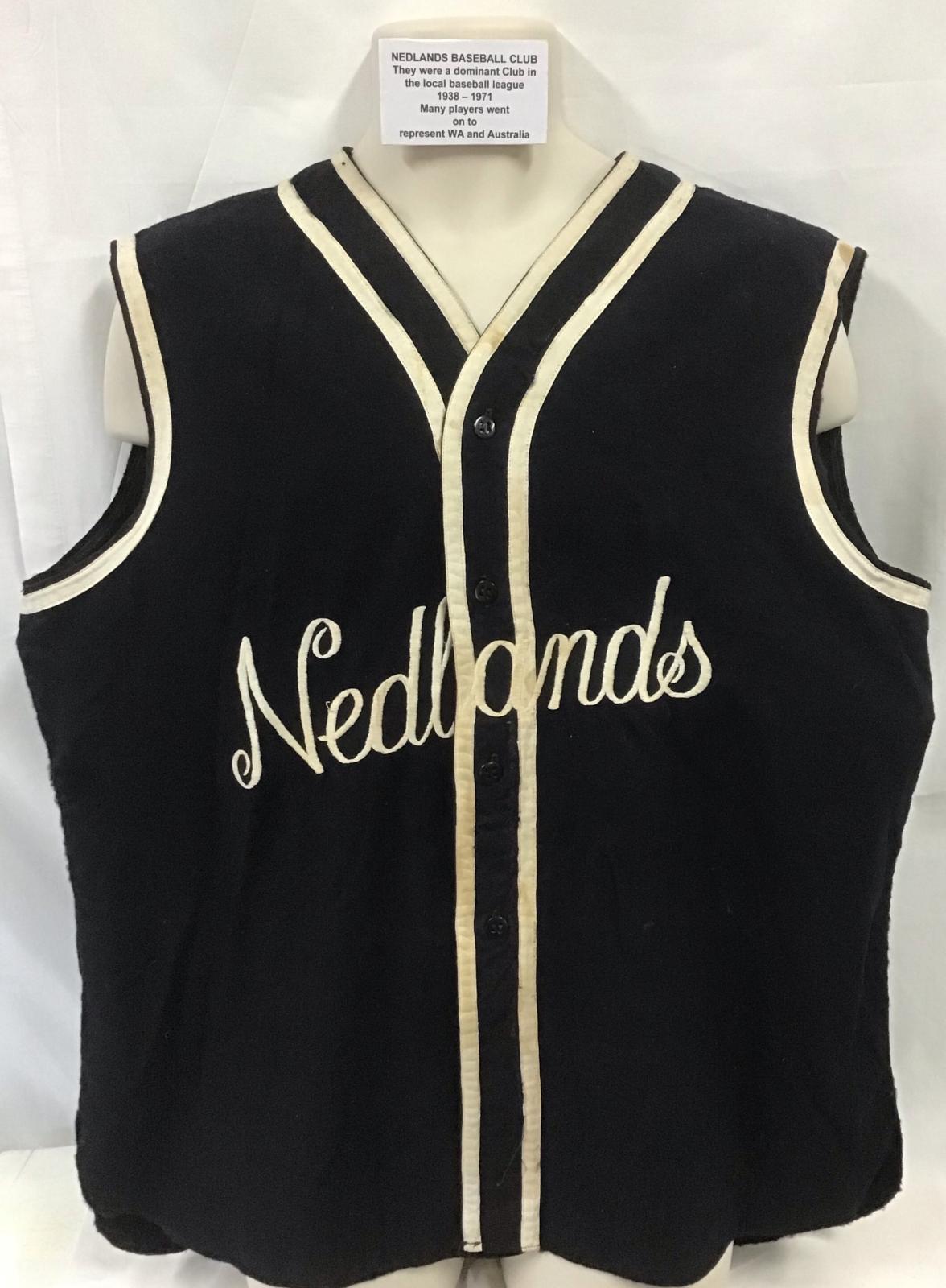 Nedlands Baseball Club playing top (front)