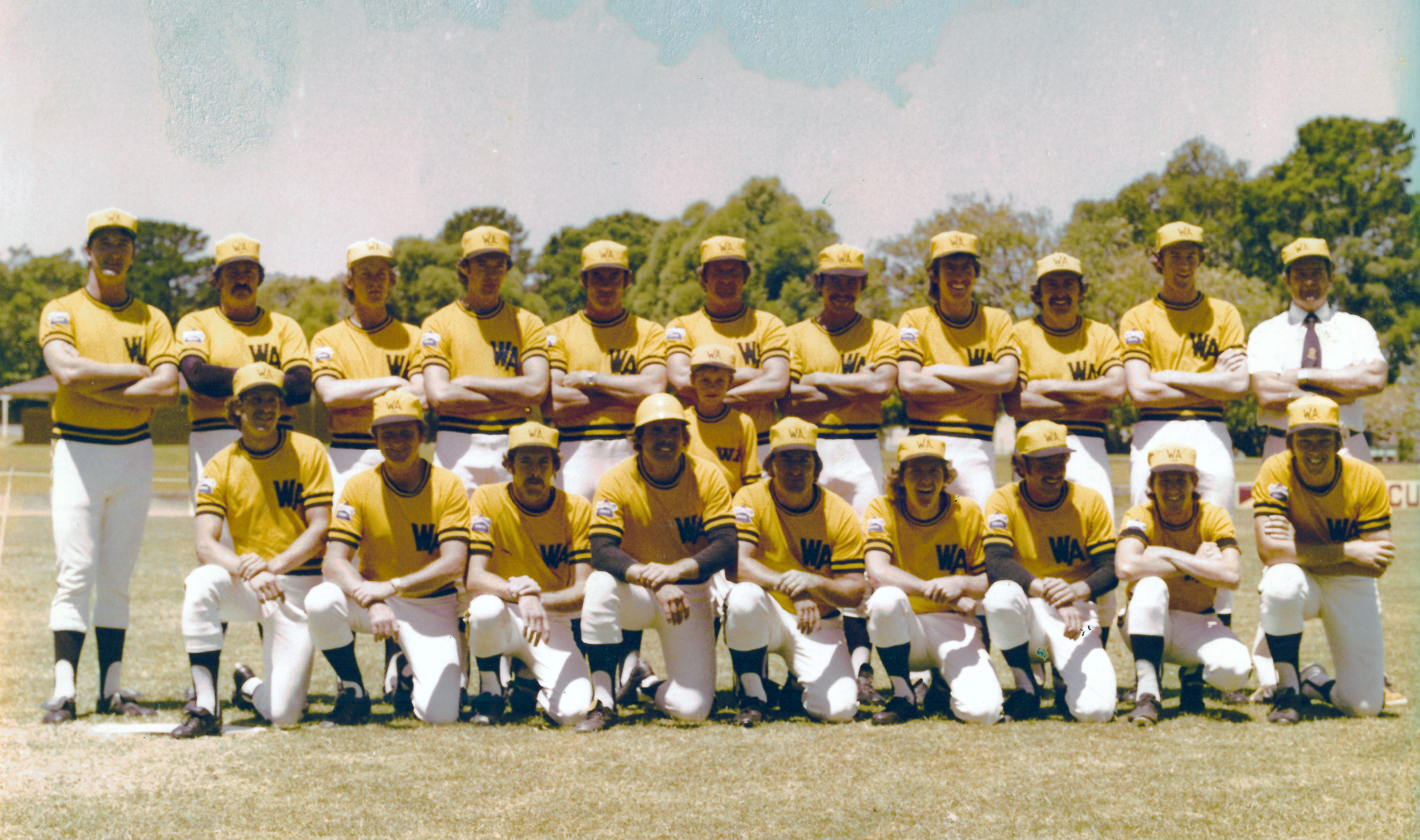 The 1977 Western Australian Claxton Shield champion baseball team