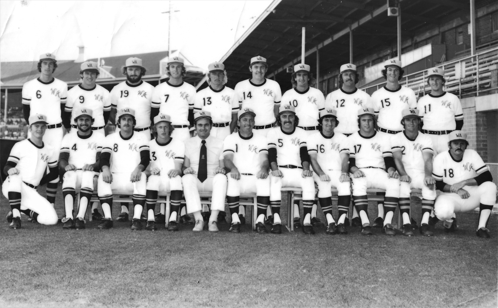 The 1976 Western Australian State baseball team