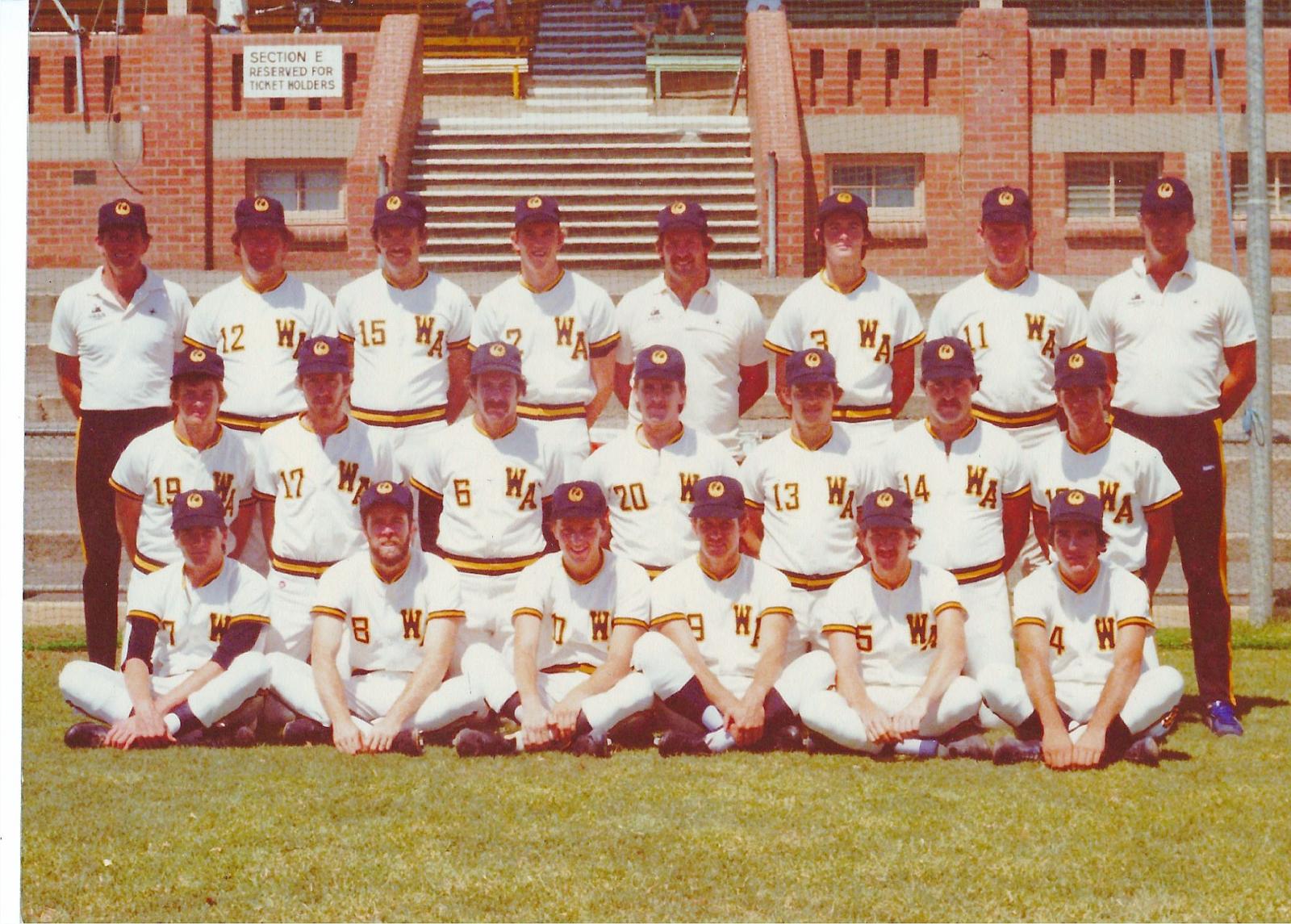 The 1981 Western Australian State baseball team