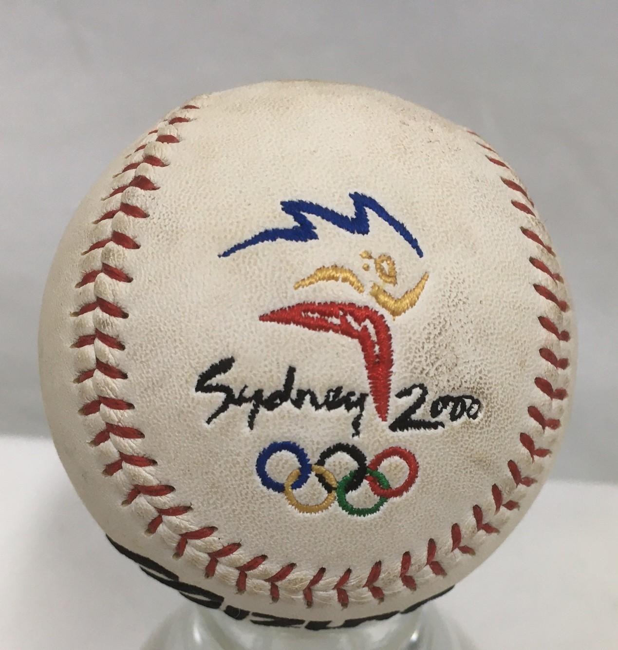 Sydney 2000 Olympics first pitch baseball