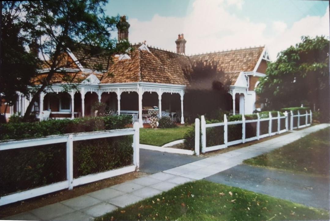 Lew Whiteman's Guildford home, known as Seaton Ross. The federation Victorian house was previously the Guildford Maternity Hospital. 