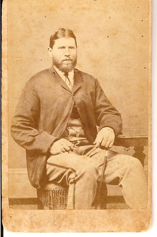 Carte-de-Visite three quarter portrait of a young man