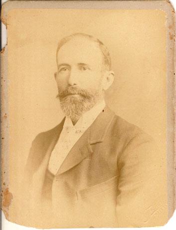 Sepia photograph of David Thomas Morrell