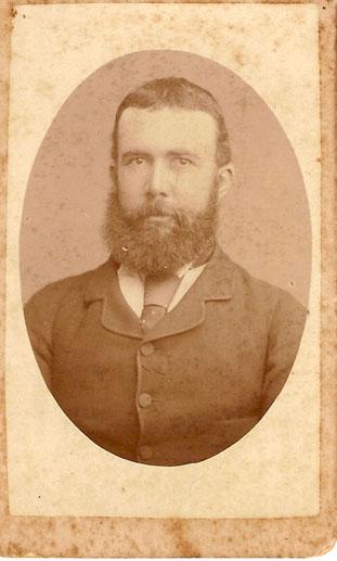 Carte-de-Visite  of Joseph Abraham Morrell