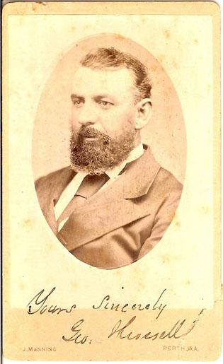 Carte-de-Visite - George Throssell