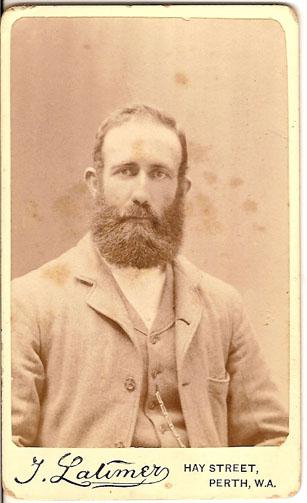 Carte-de-Visite of James Woodley Morrell