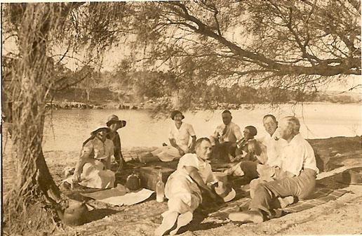 Picnic by the Greenough River