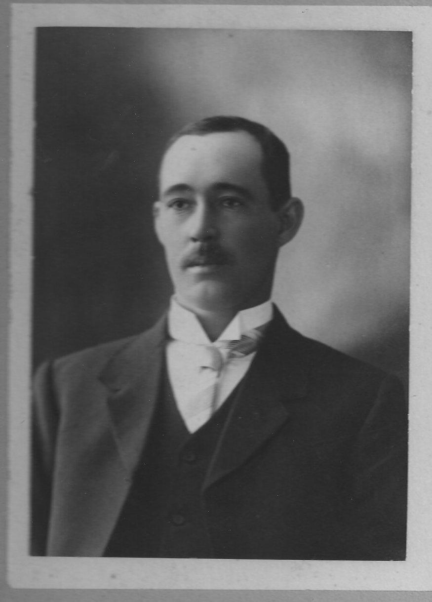 Studio photograph of A.C. Clinch