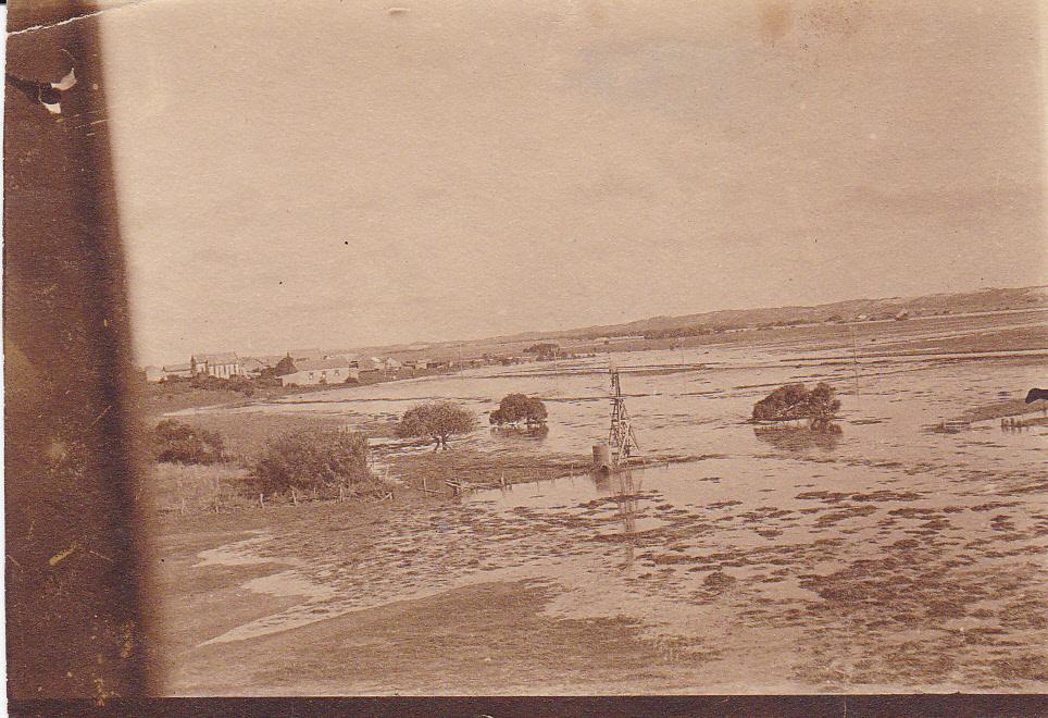 Photograph of flooding at Central Greenough