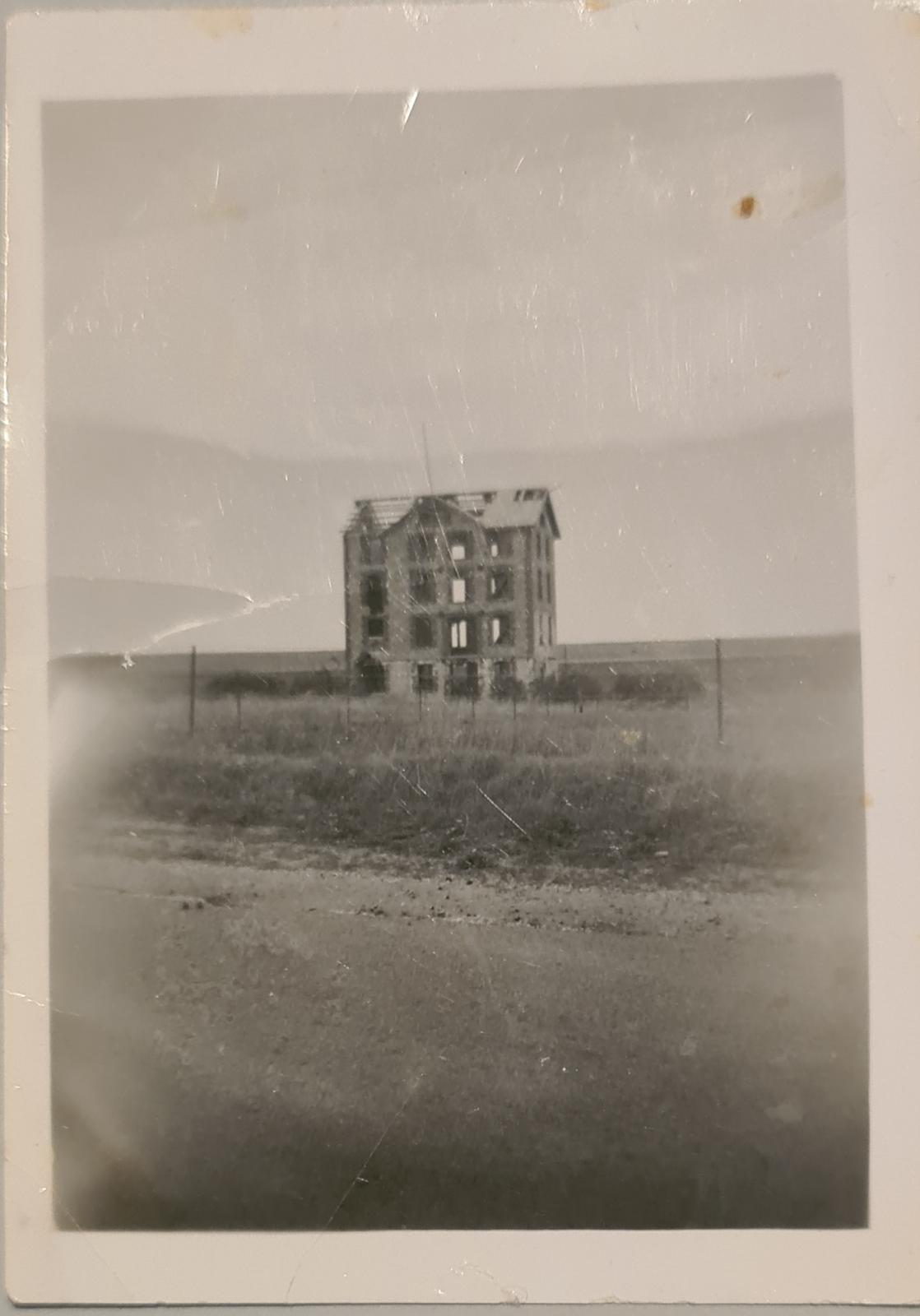 Photograph of a ruined flour mill