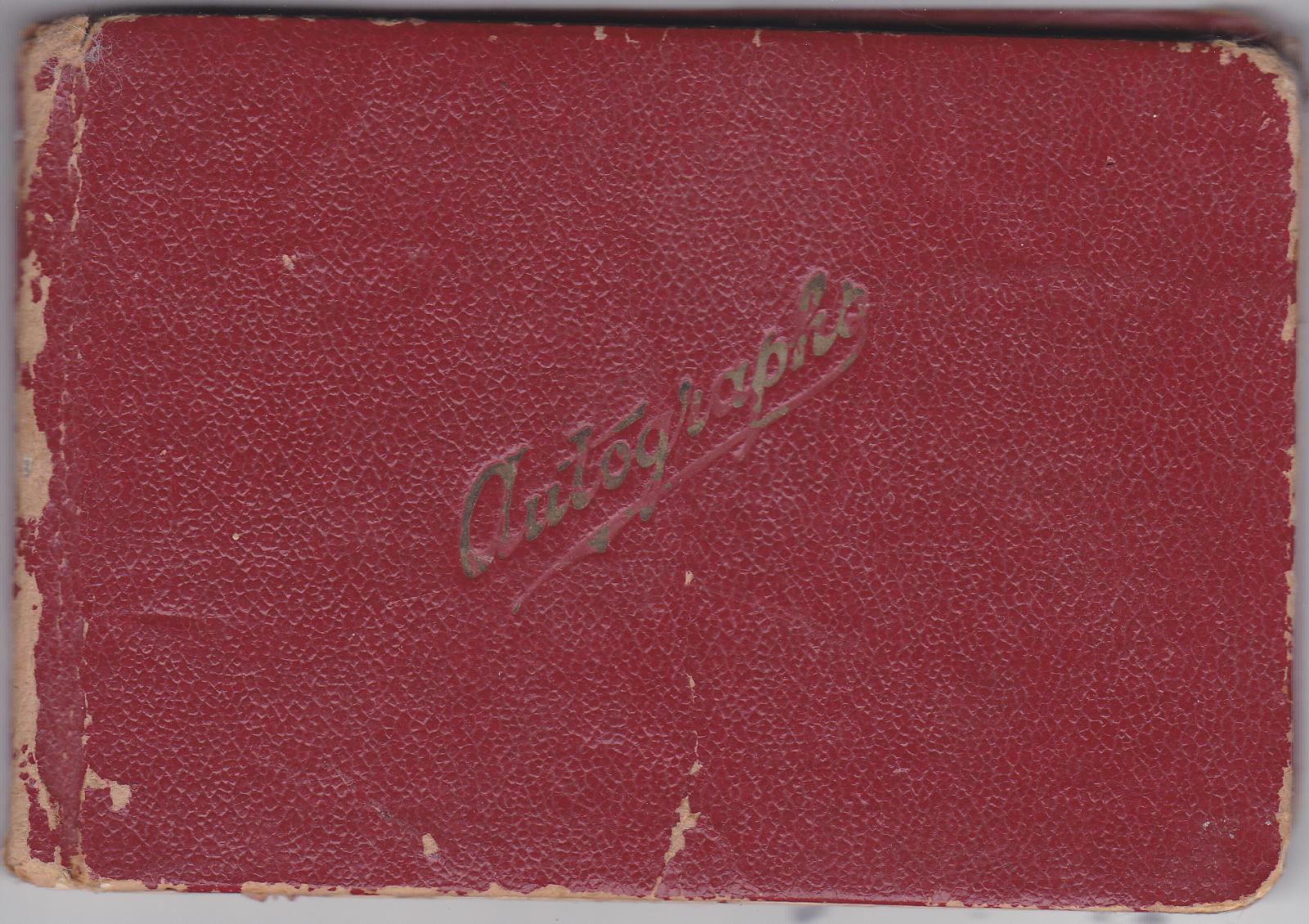 Leslie George Knapp's Autograph Book