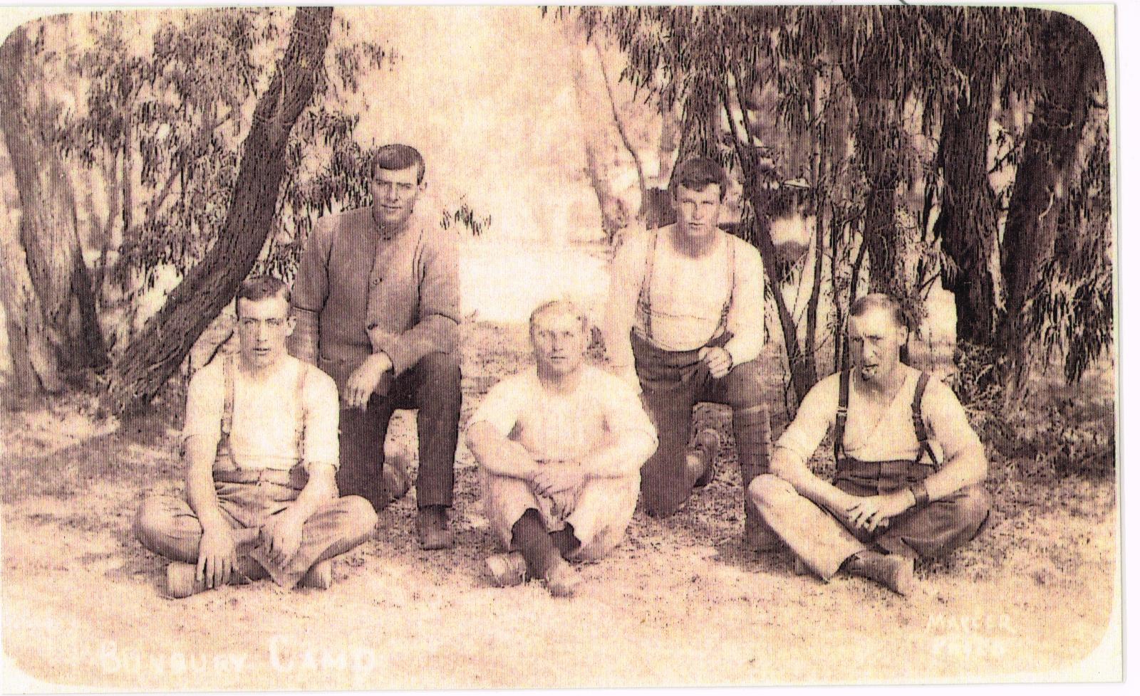 Volunteers at Bunbury camp