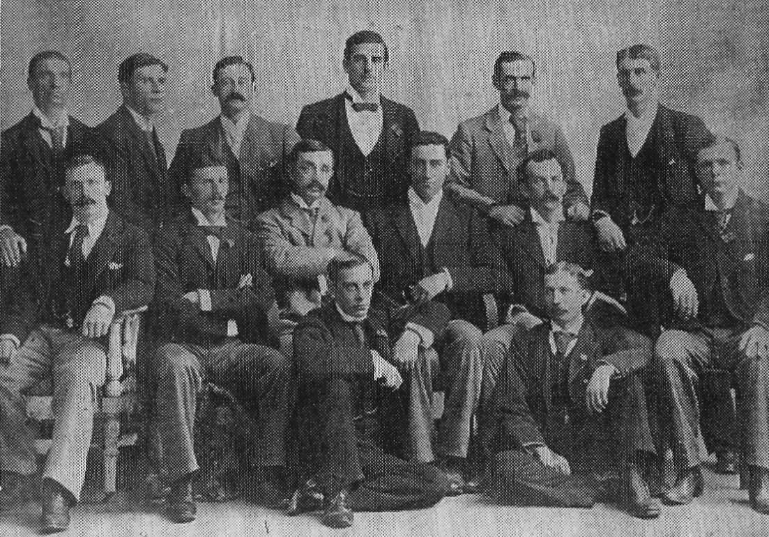 1897 Australian Baseball Team photographic image (front)