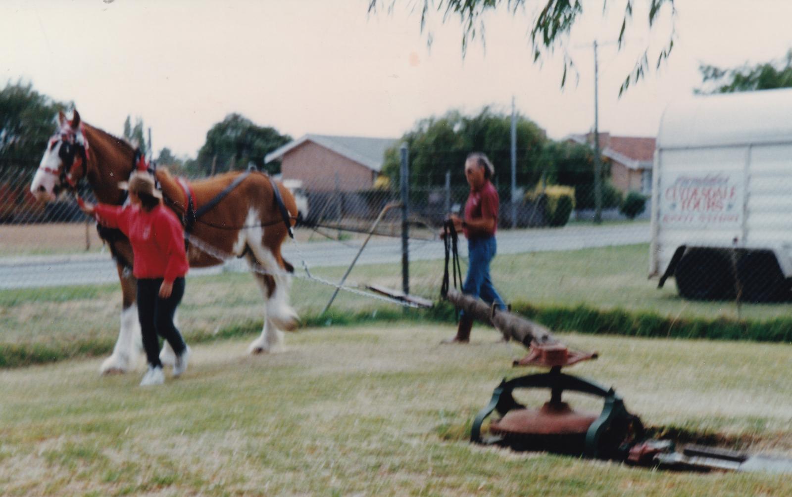 The Horse Works in action at the Museum