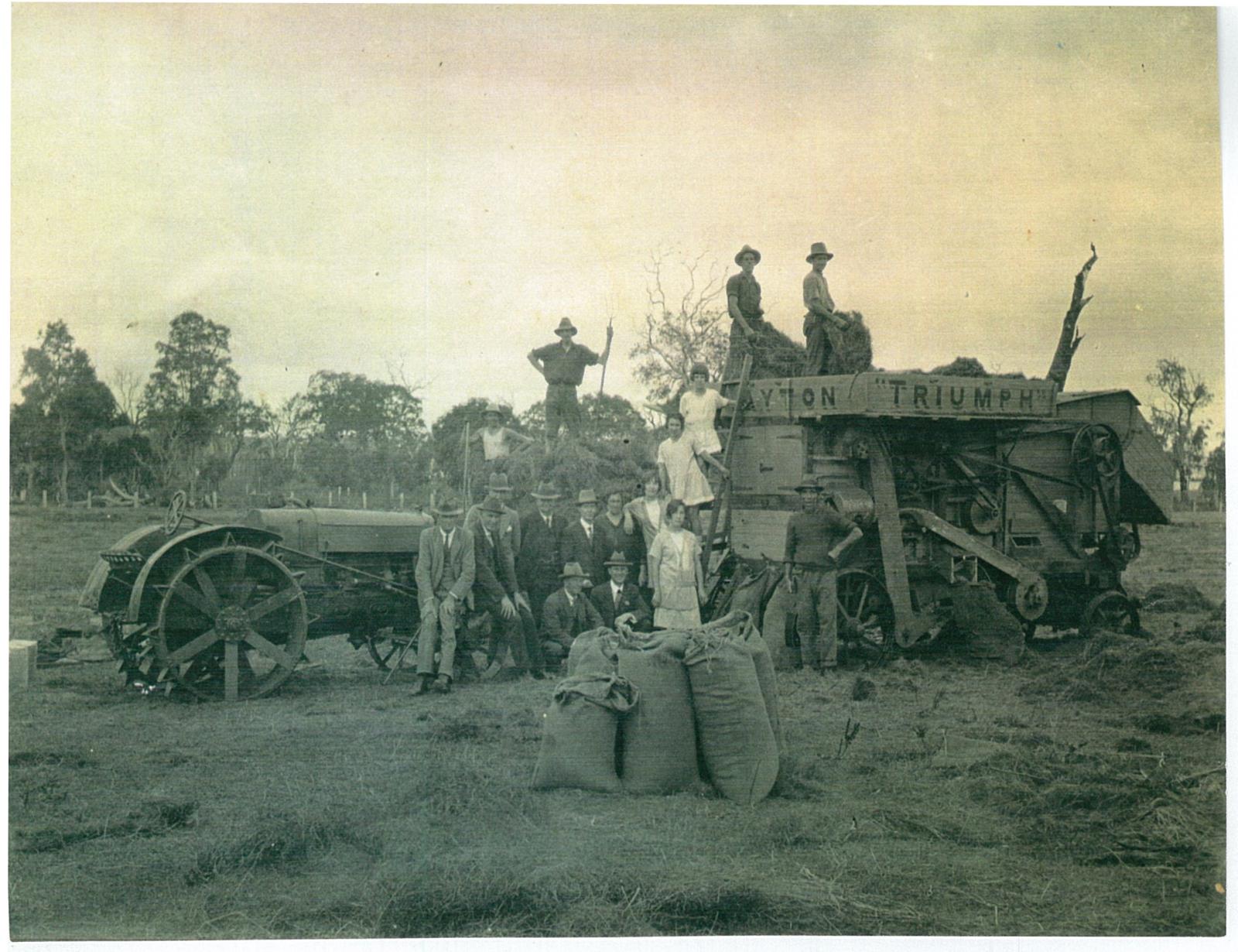 Clover harvester