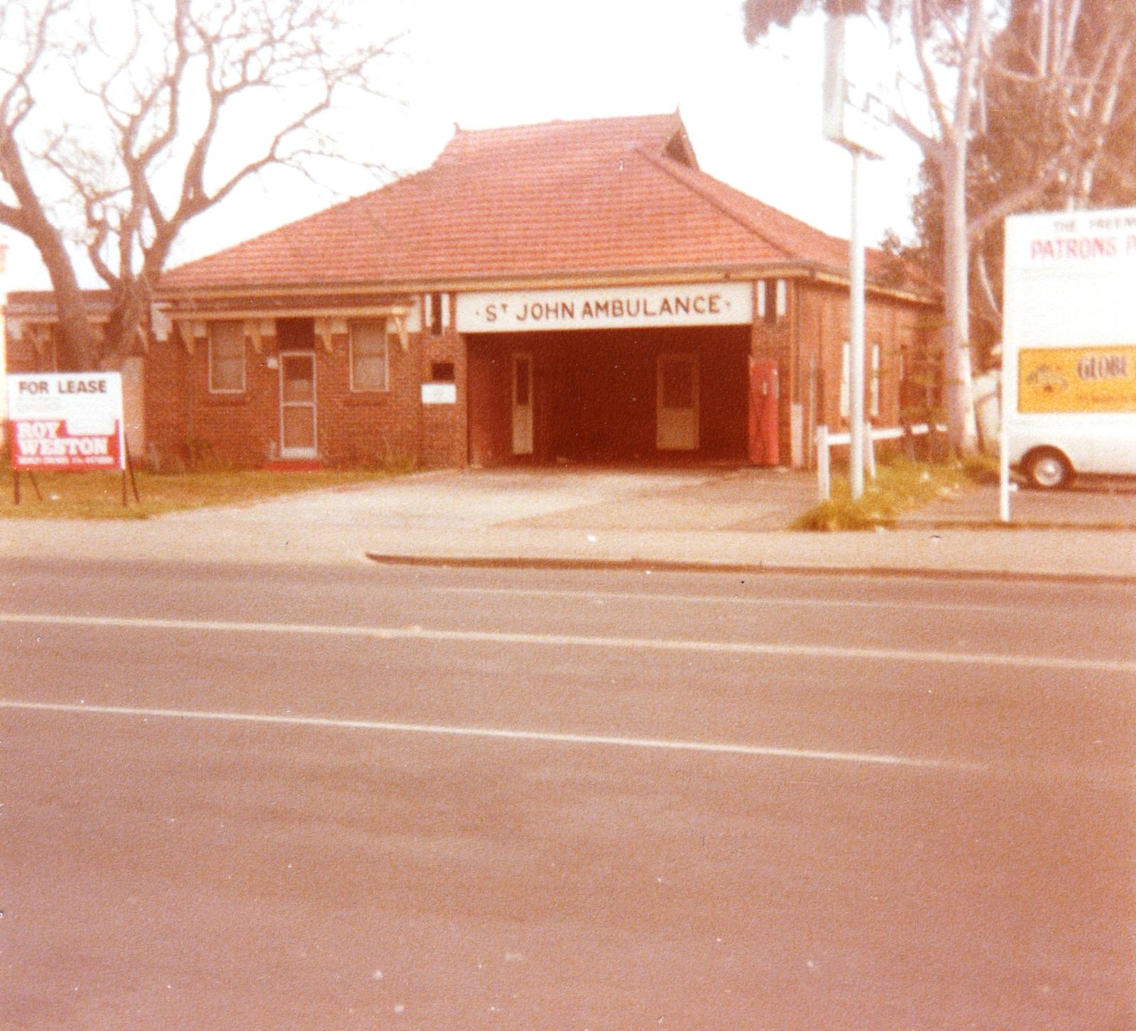 St John Ambulance depot, Great Eastern Highway, Midland.