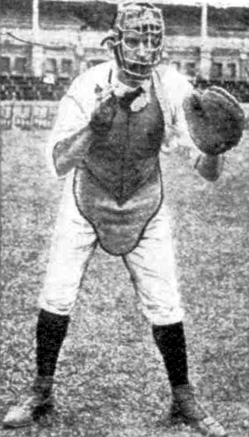 Western Australian John Wallace, catcher in the 1897 team that toured America