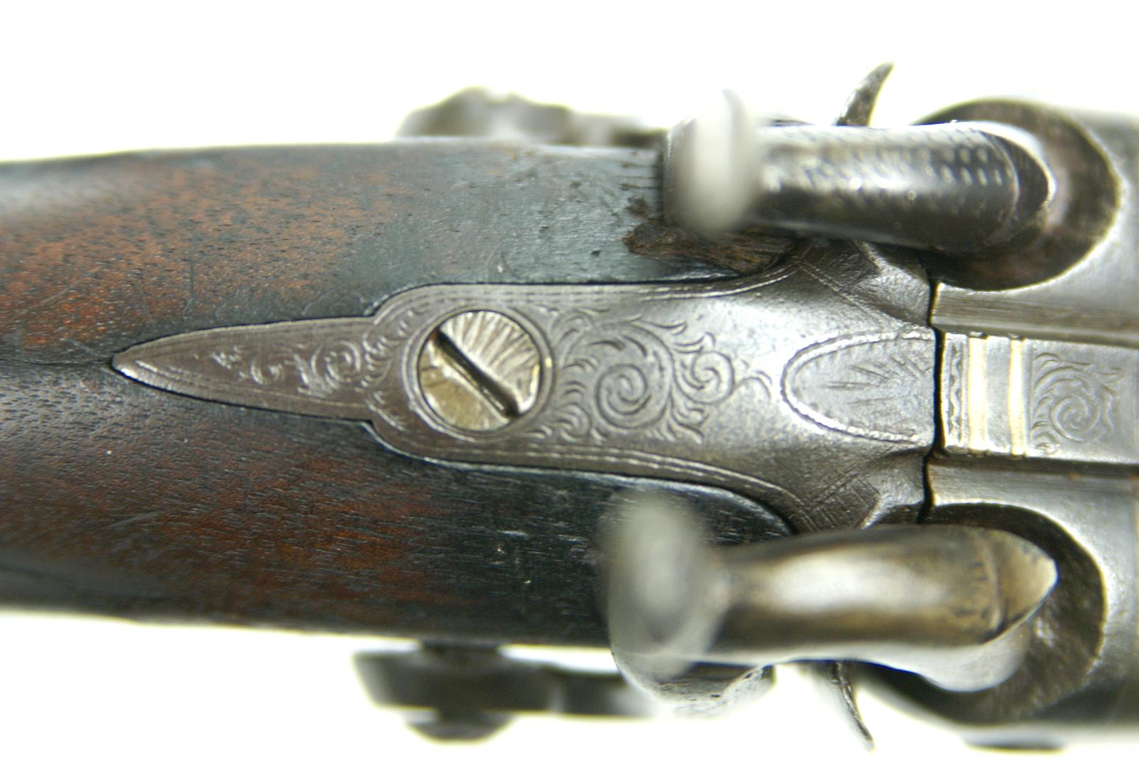 top view trigger mechanism, Hollis rifle