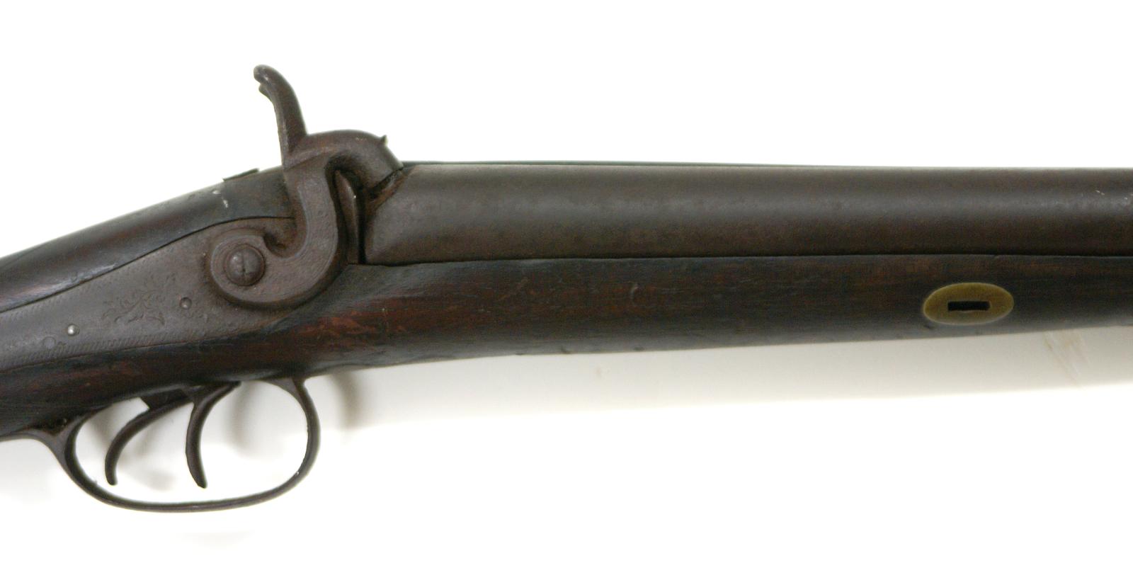 mid section, double barrel shotgun, FR? Roberts