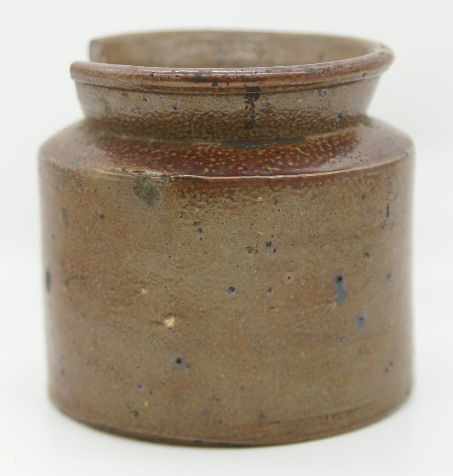 stoneware canister, small