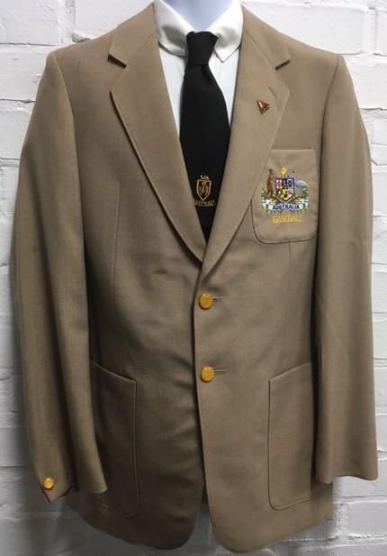 1983 Australian Baseball Team blazer