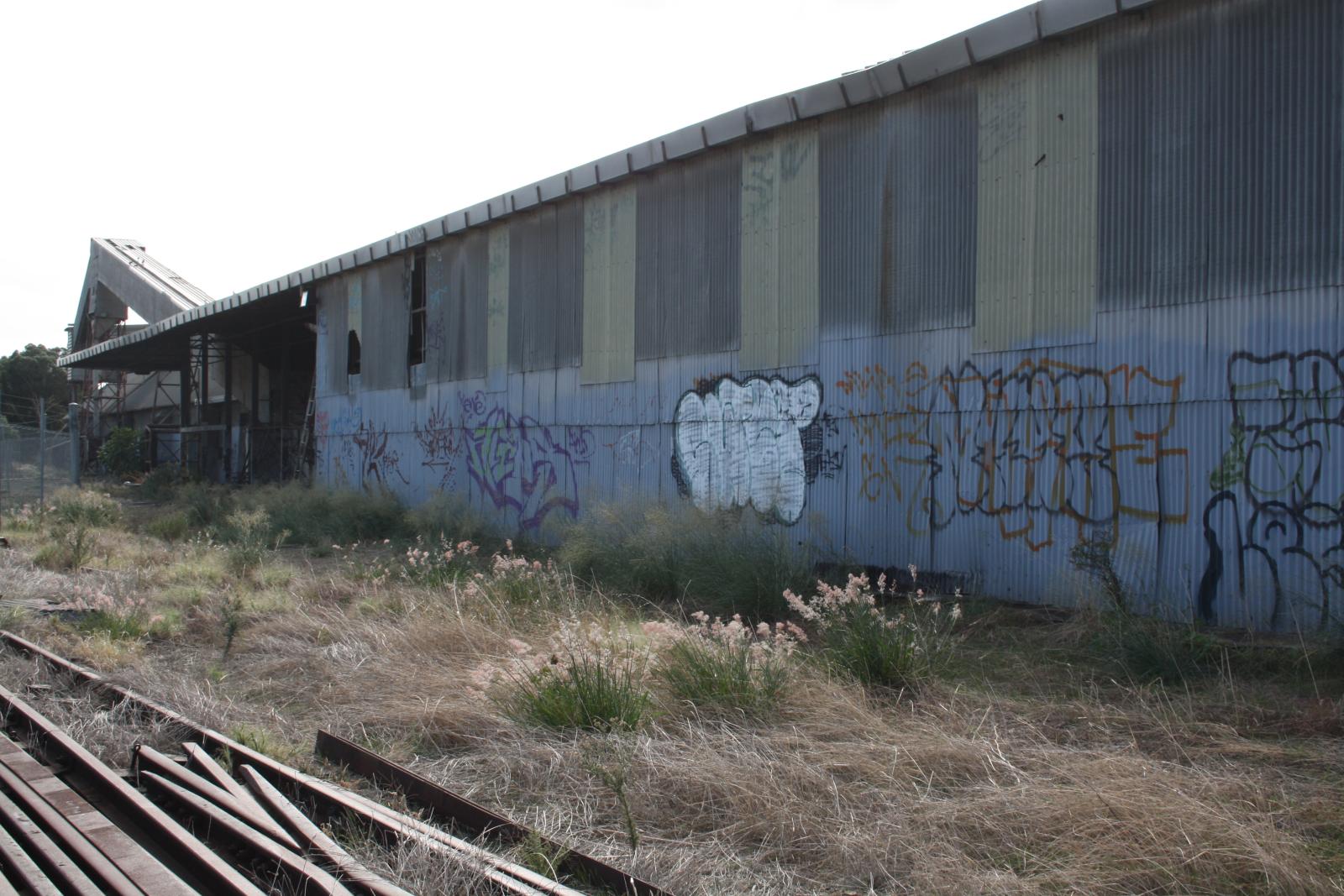 P34-38. Exterior of the silo. 