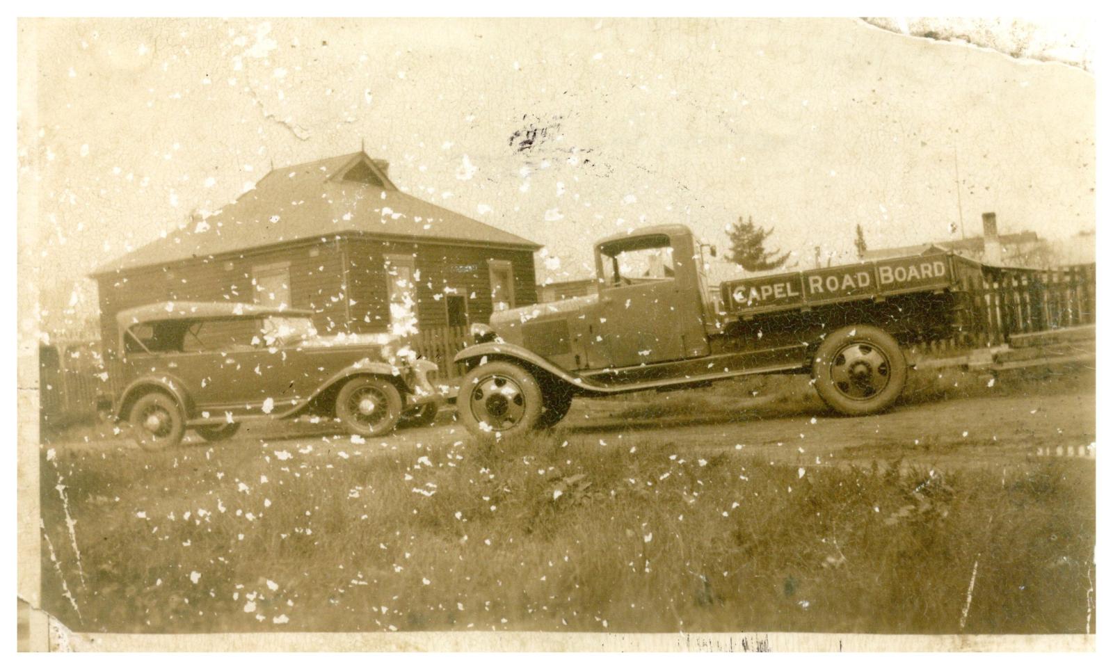 Truck and office