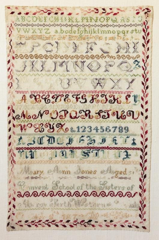 Hand Stitched Sampler