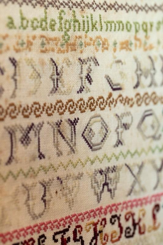 Hand Stitched Sampler