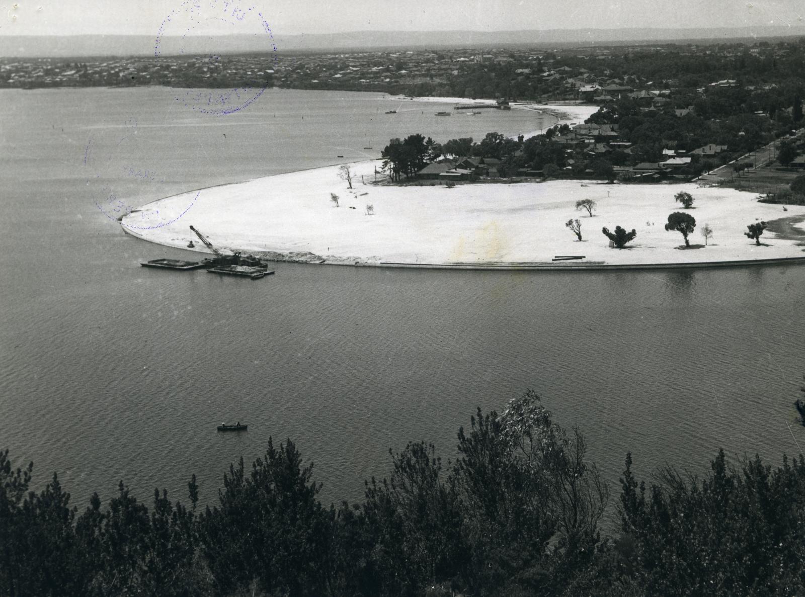 Former site of Millers Pool after reclamation, c. 1940