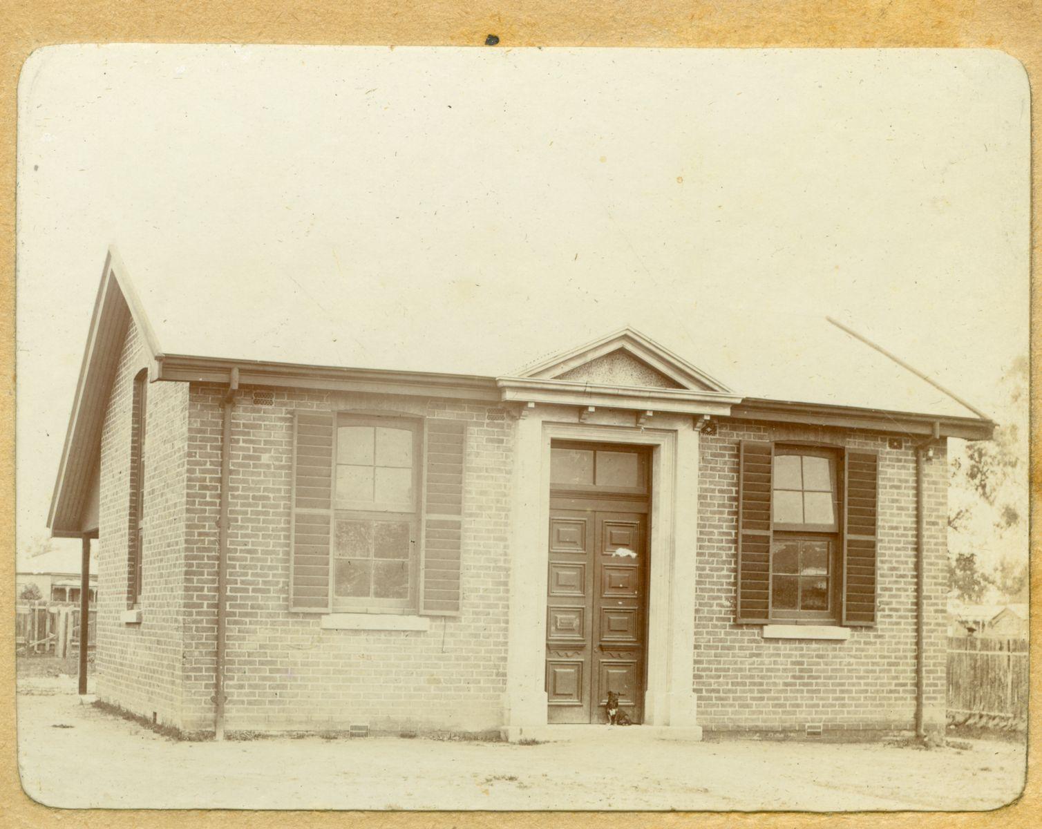 P100-16. The first school, then council chambers, then power station at Midland Junction. 