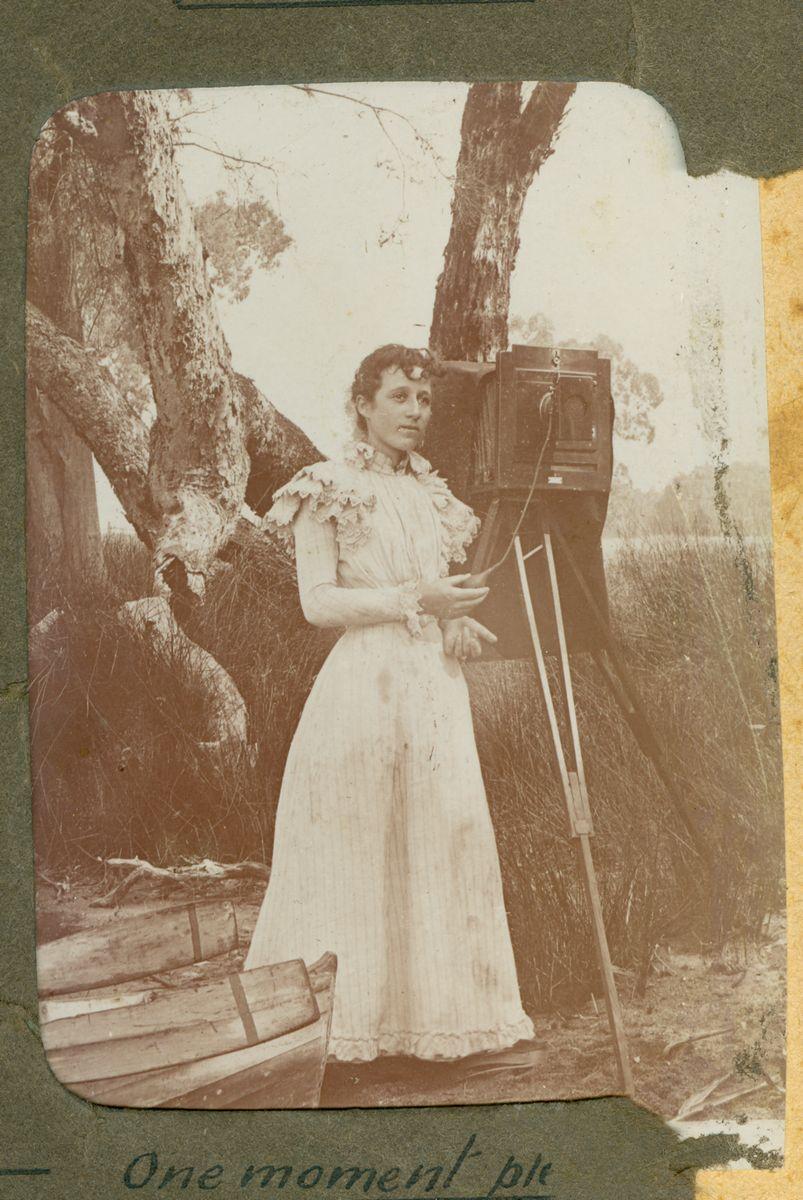 P100-27. Elise Francoise Gascard Dawson (nee Romanet), William Dennis Dawson's wife. 