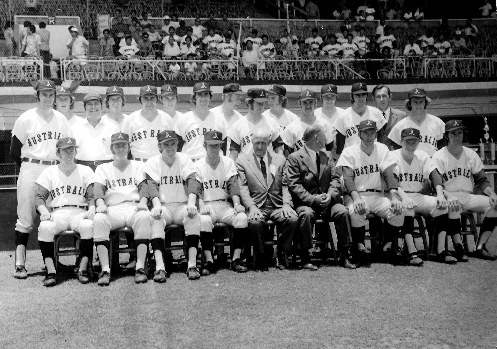 1973 Australian Baseball team - Philippines