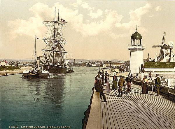 The original Jumna working Littlehampton harbour