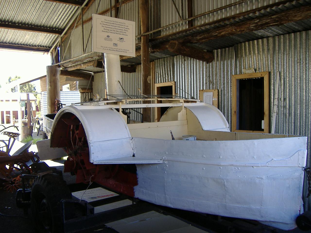 P.S. Jumna during restoration