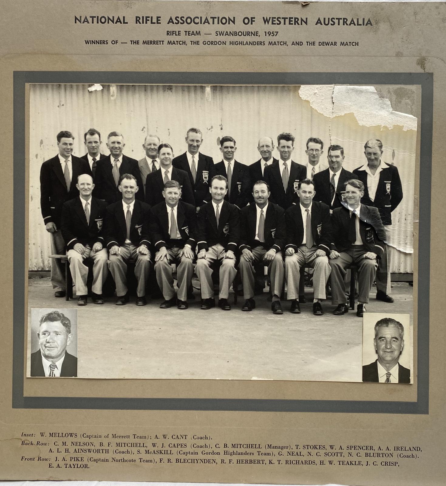 WA State Team 1957