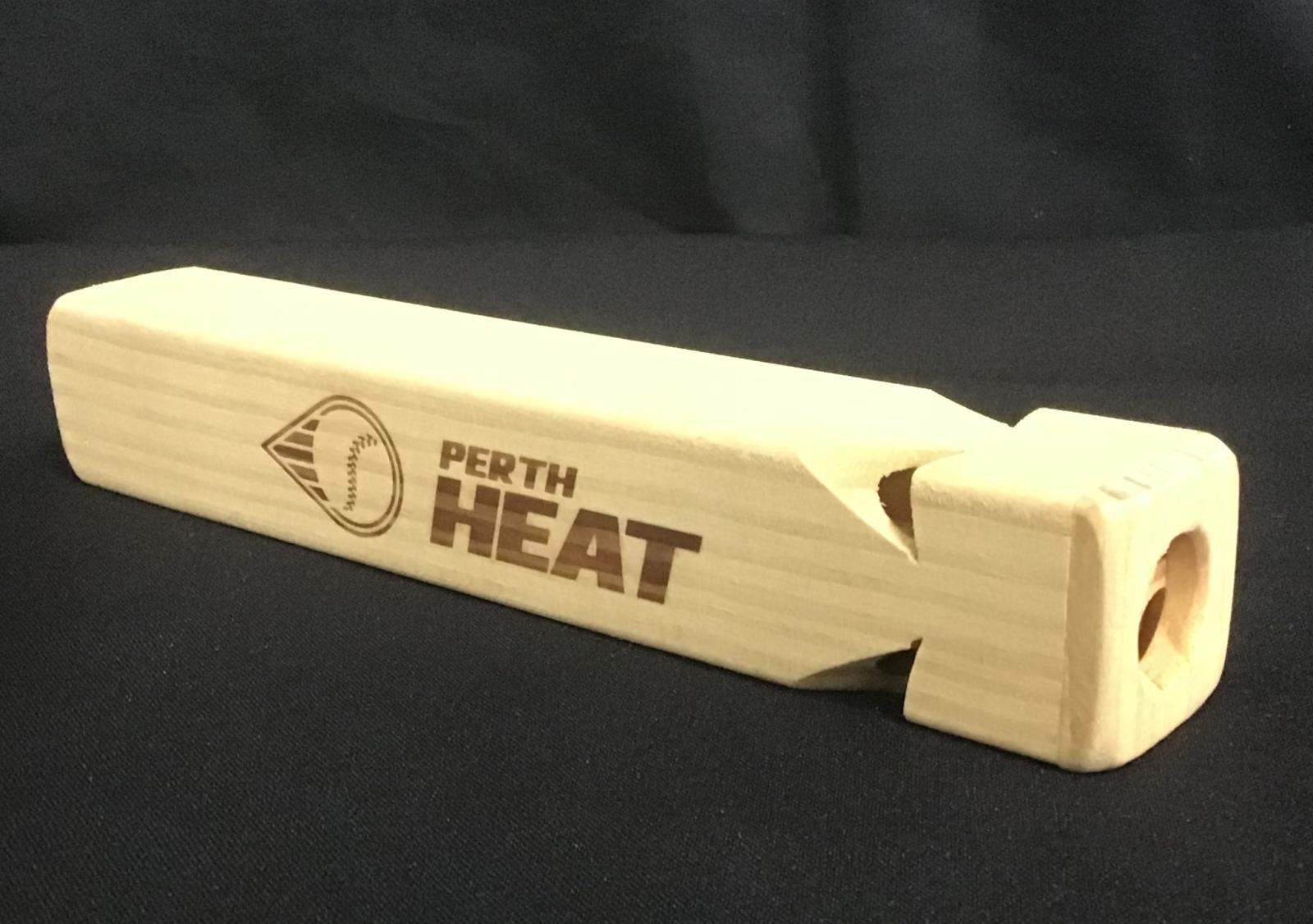 Perth Heat promotional train whistle