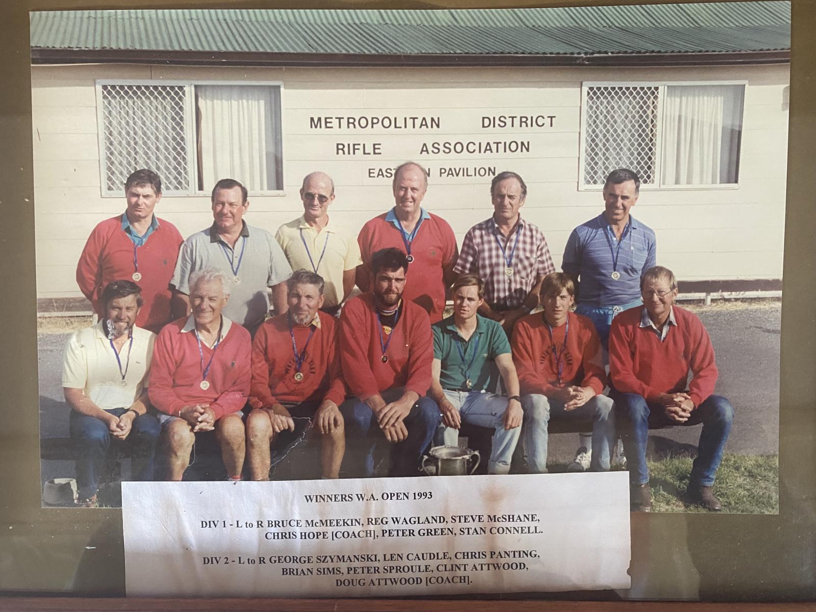 PRC WA Open Winners 1993