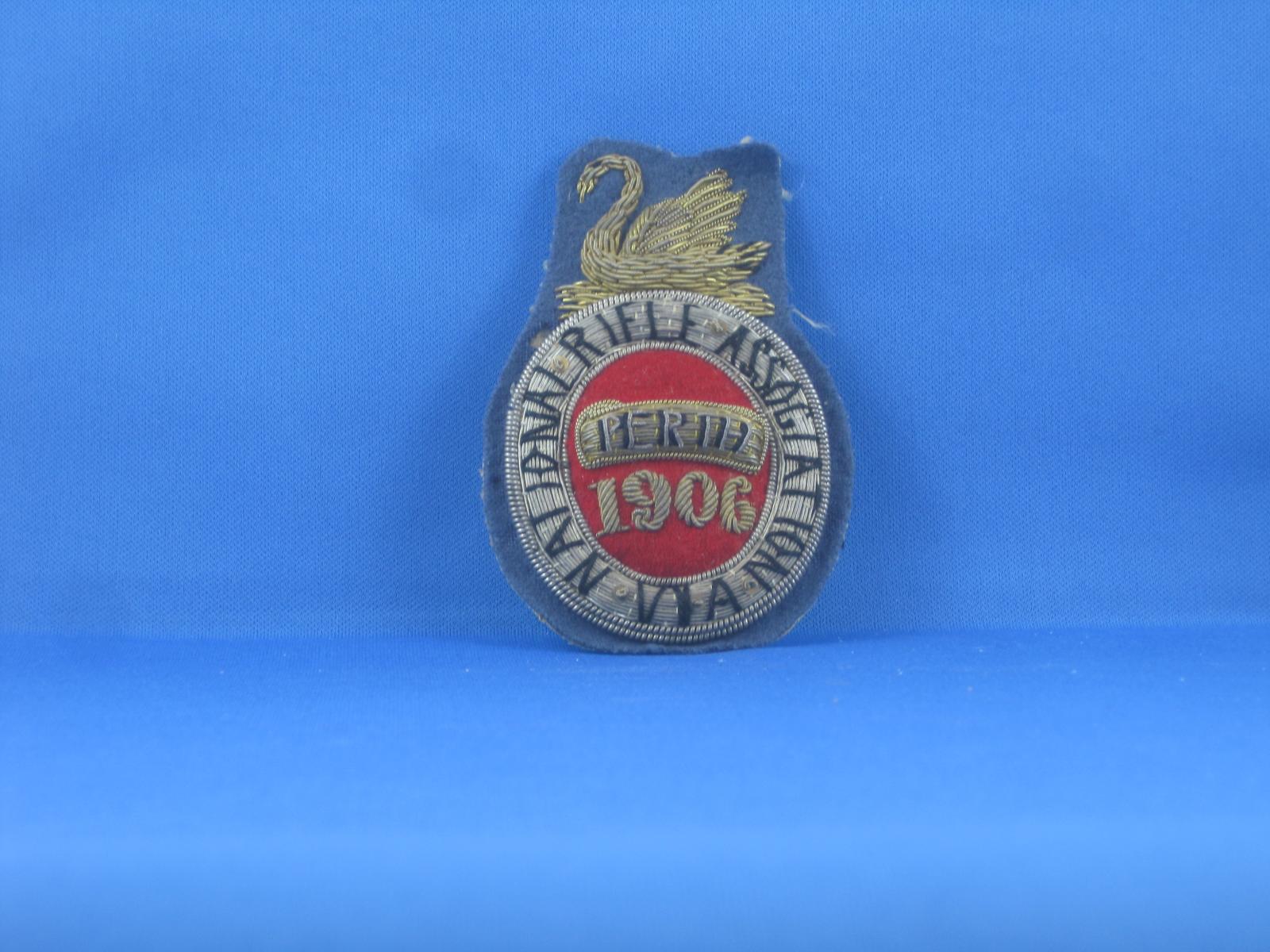 AC Turrell 1906 Kings Badge Perth