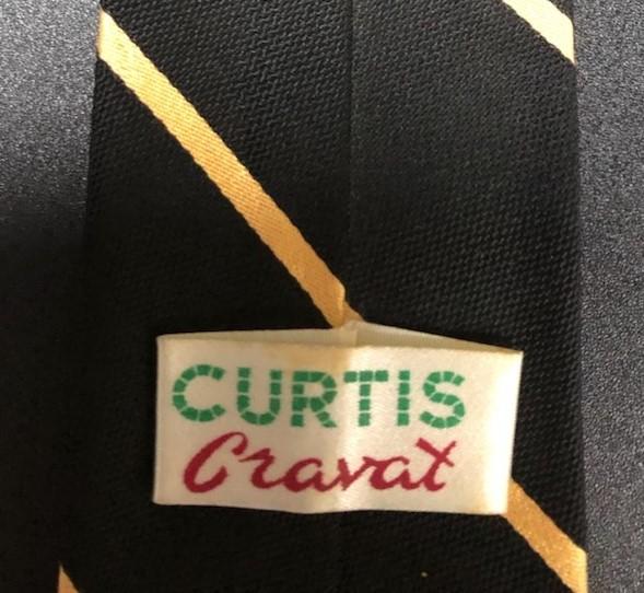 John Kelly's Western Australian State baseball team tie c.1964 -manufacturer's label