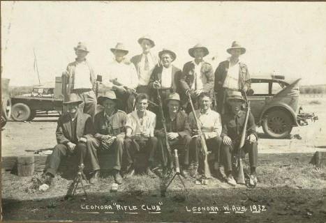 Leonora Rifle Club 1932