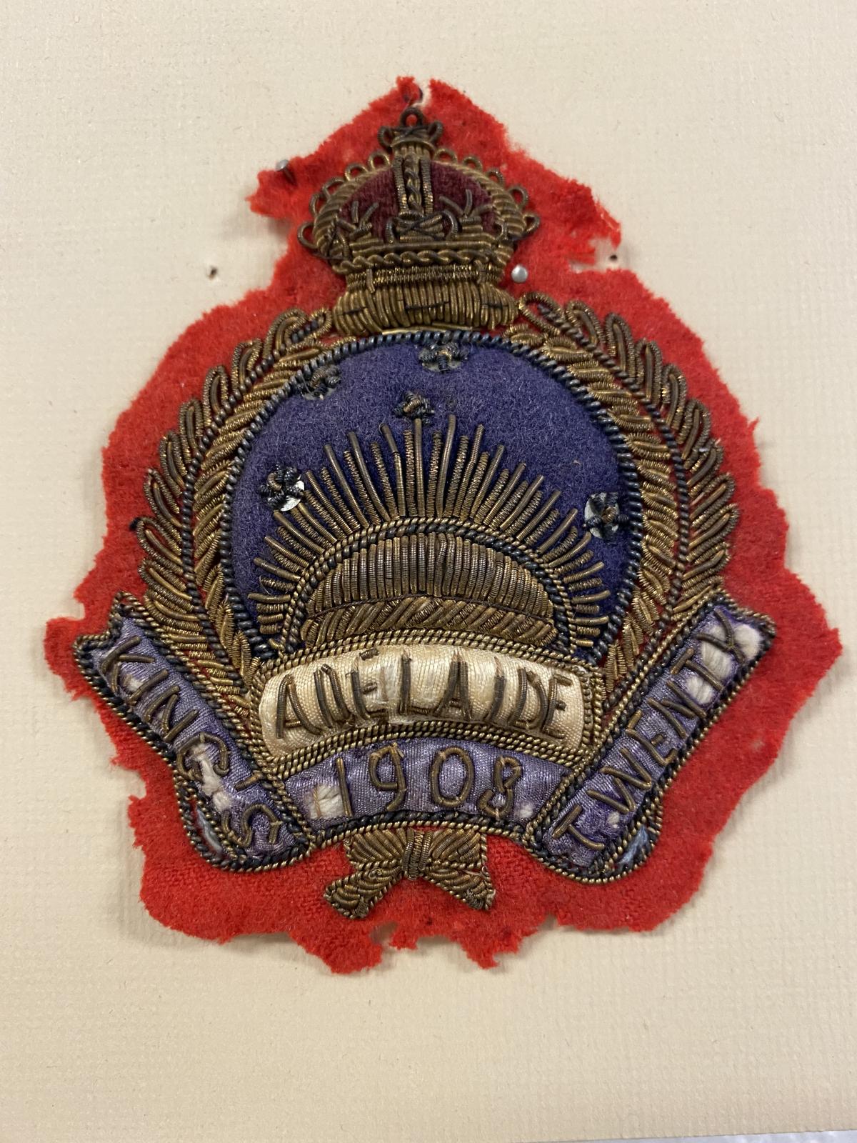 Kings Prize badge 1908