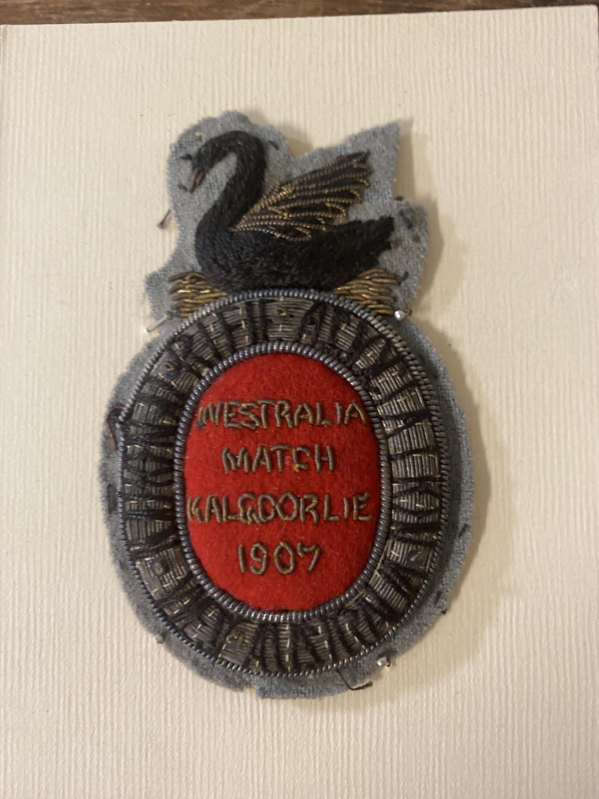 Westralia Match badge