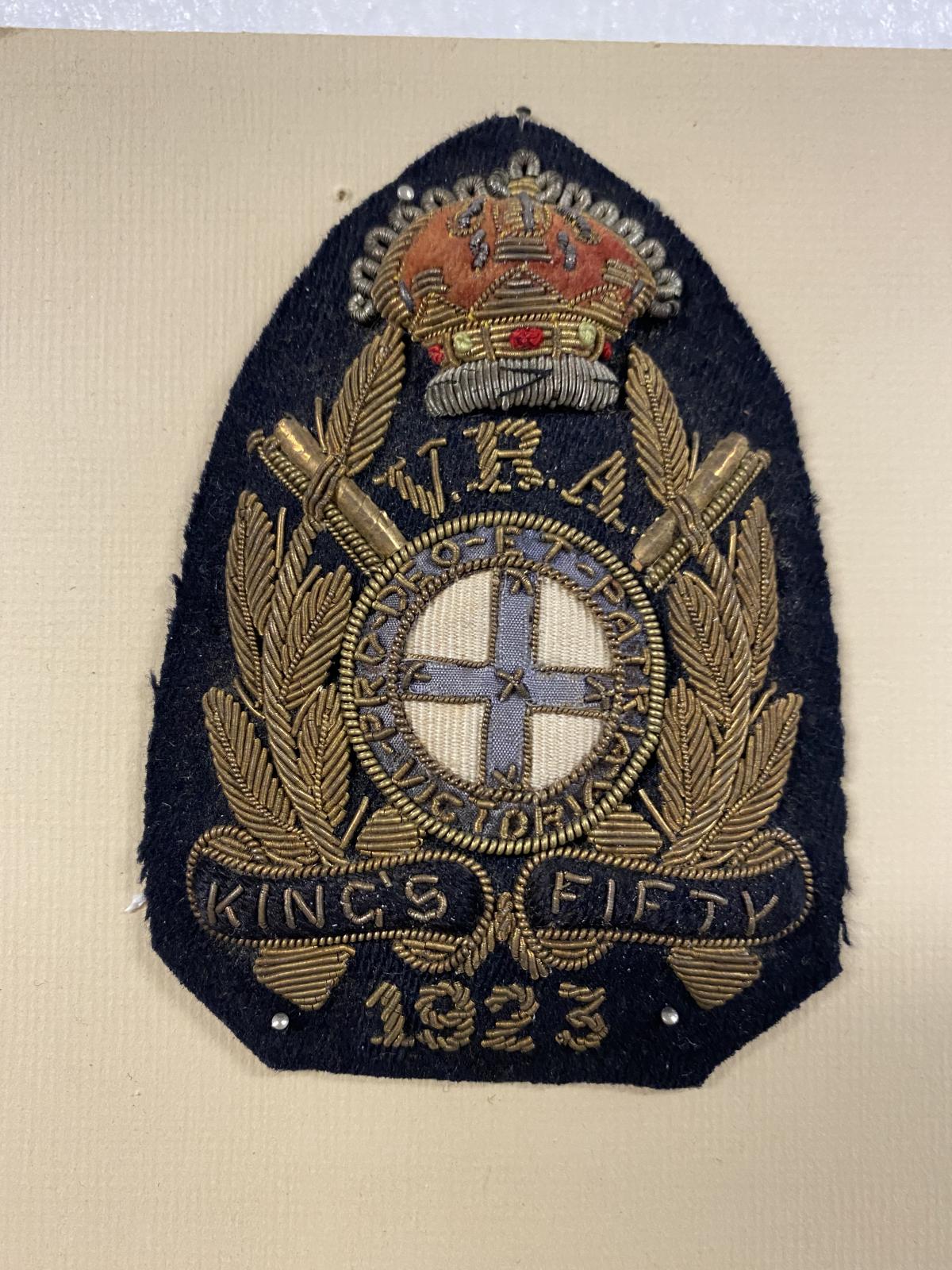 Kings Prize Badge 1923