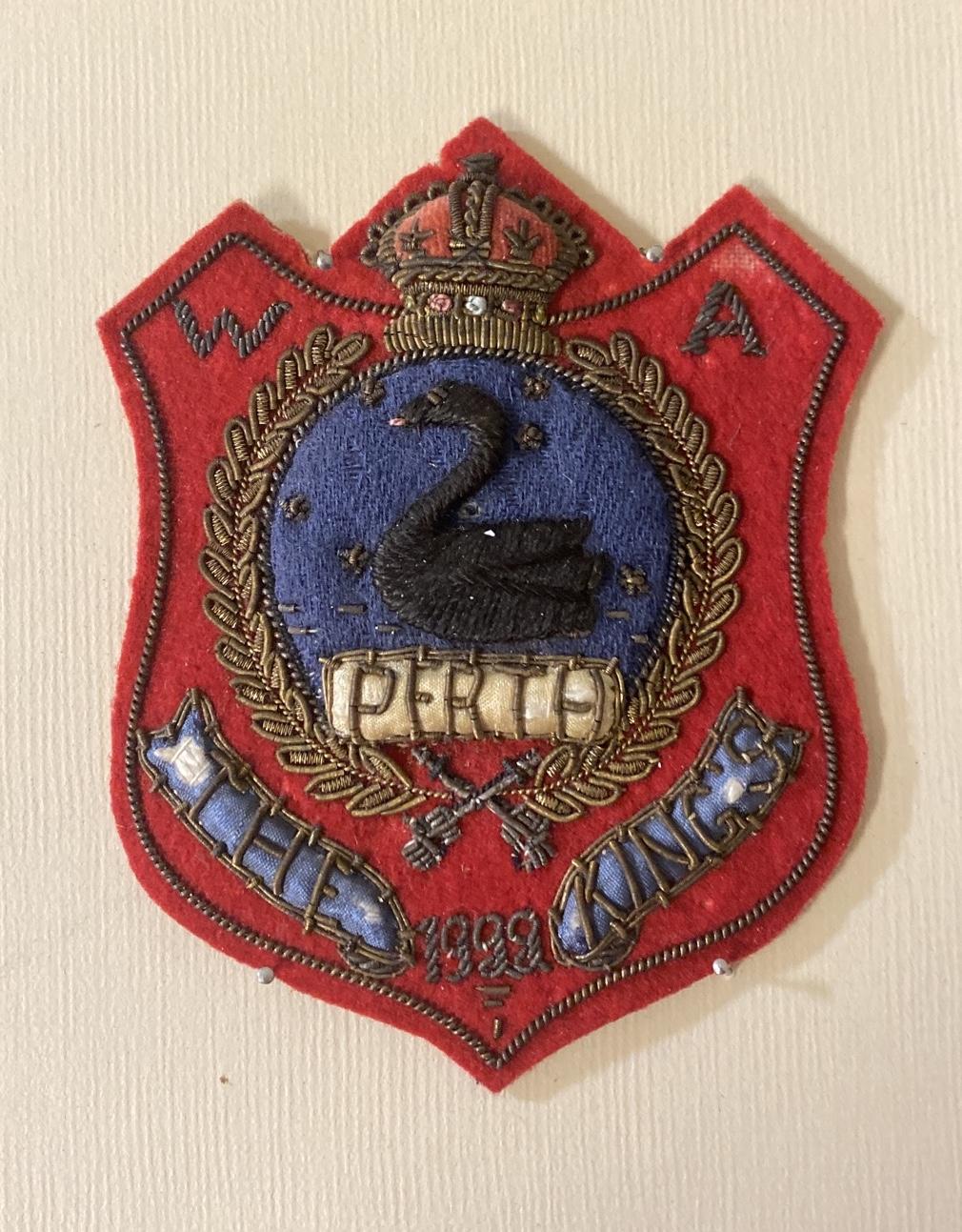 W Garrity Kings Badge