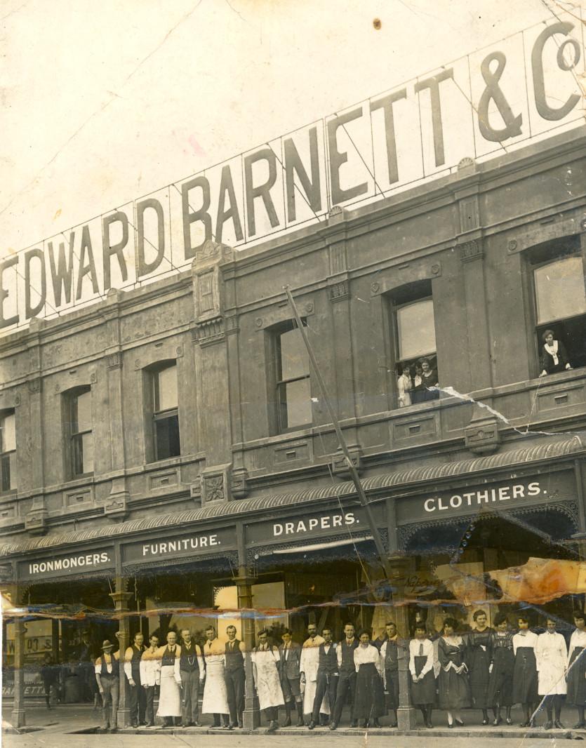 Barnett & Co store front.