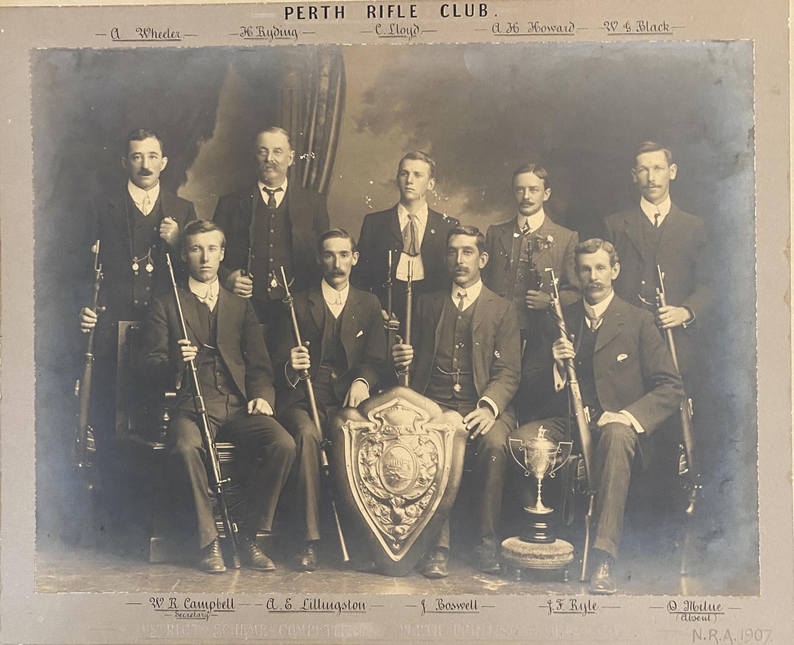 Perth Rifle Club Team 1907