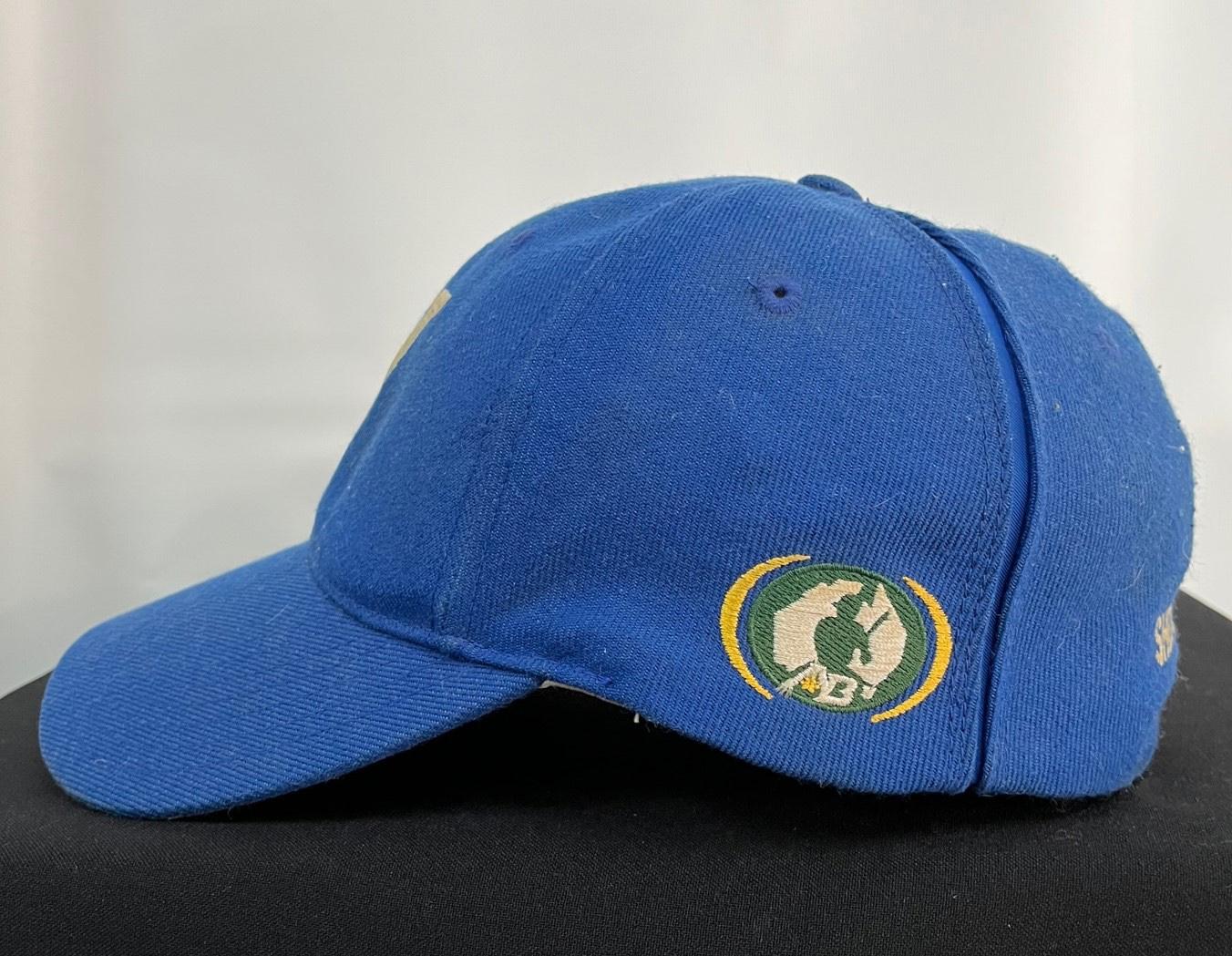 Matthew Sheldon-Collins' Victorian State baseball team cap (side)